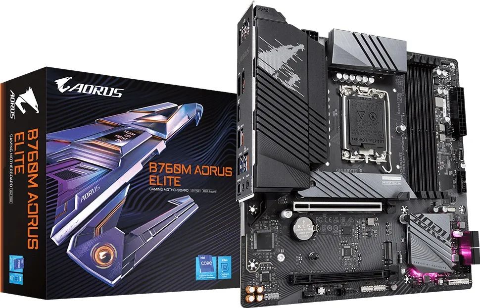 Placa Mãe Gigabyte B760M AORUS