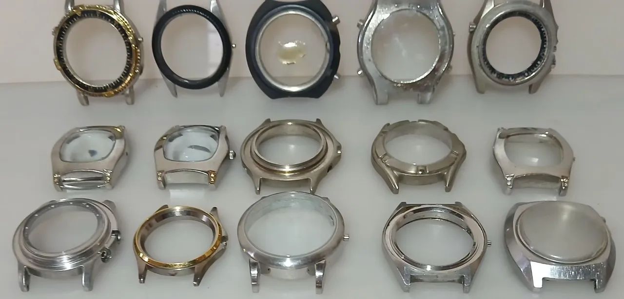 Lote com 21 caixas para relógio modelos e tamanhos variados - Foto 3