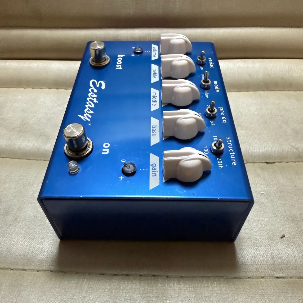 Pedal Bogner Blue - Overdrive e Distortion com Boost - Super Conservado!!! - Foto 3