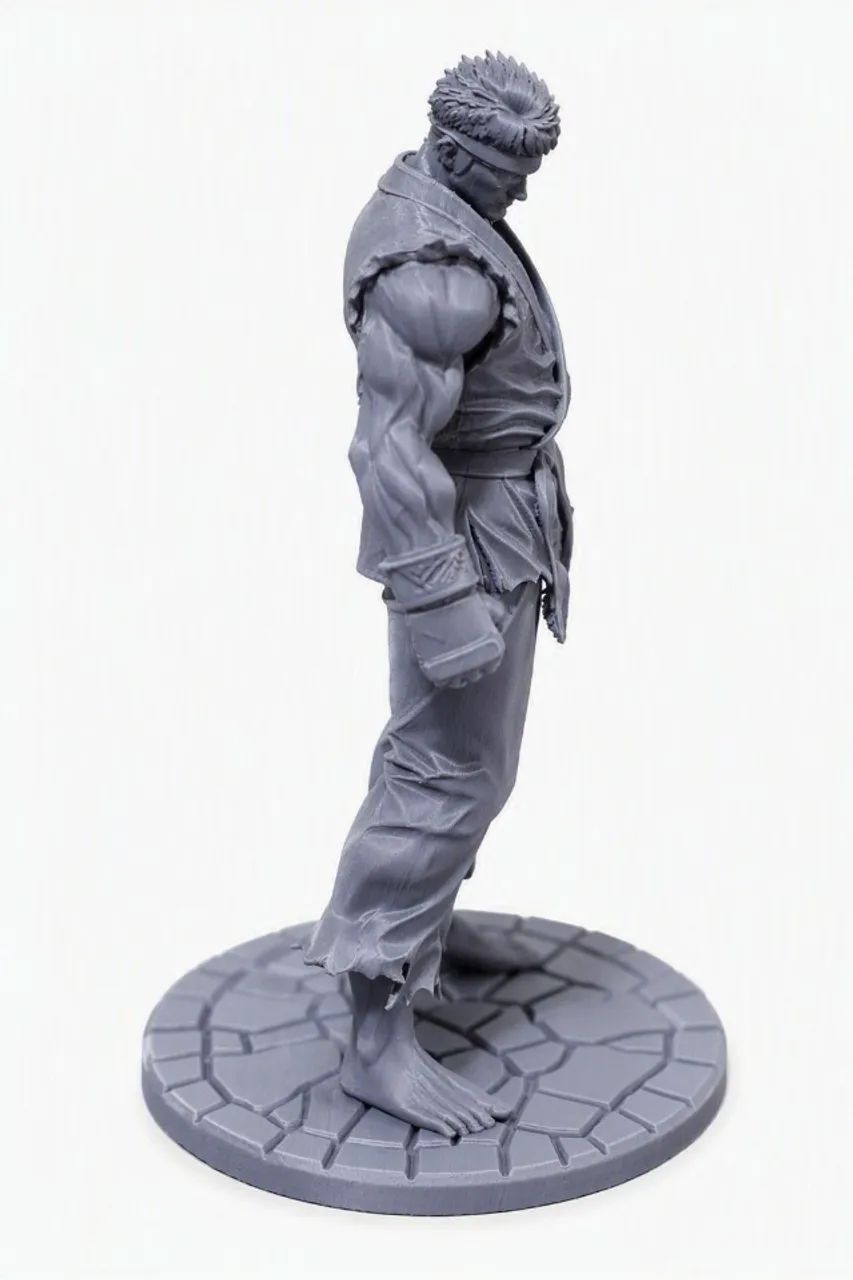 Ryu - Estátua Decorativa street fighter em Impressão 3D - Foto 2