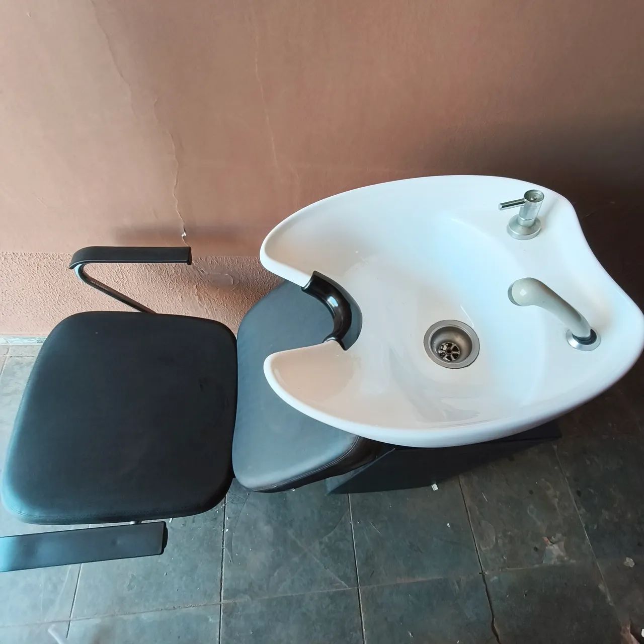 Cadeira de salão + mocho - Foto 4