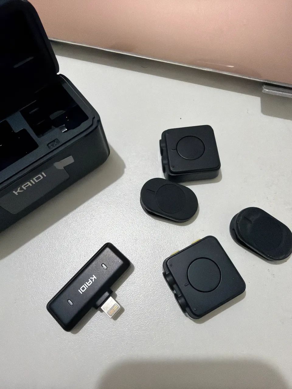 Microfone de lapela Kaidi profissional  - Foto 4