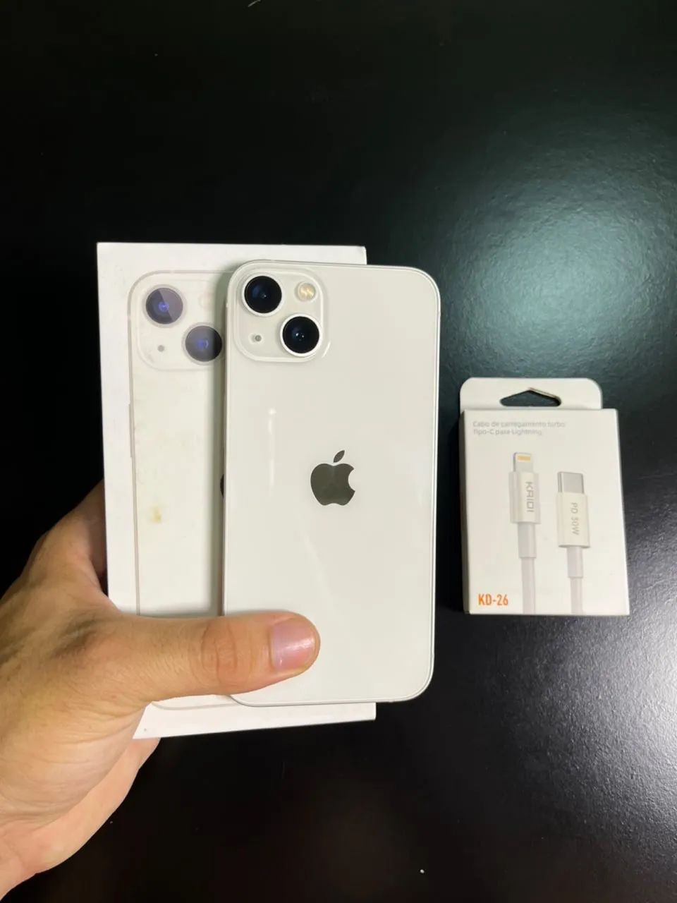 iPhone 13 Branco de 128Gb - Impecável  - Foto 4
