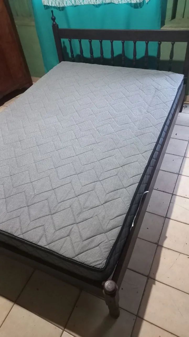 Cama Casal com Colchão  - Foto 3