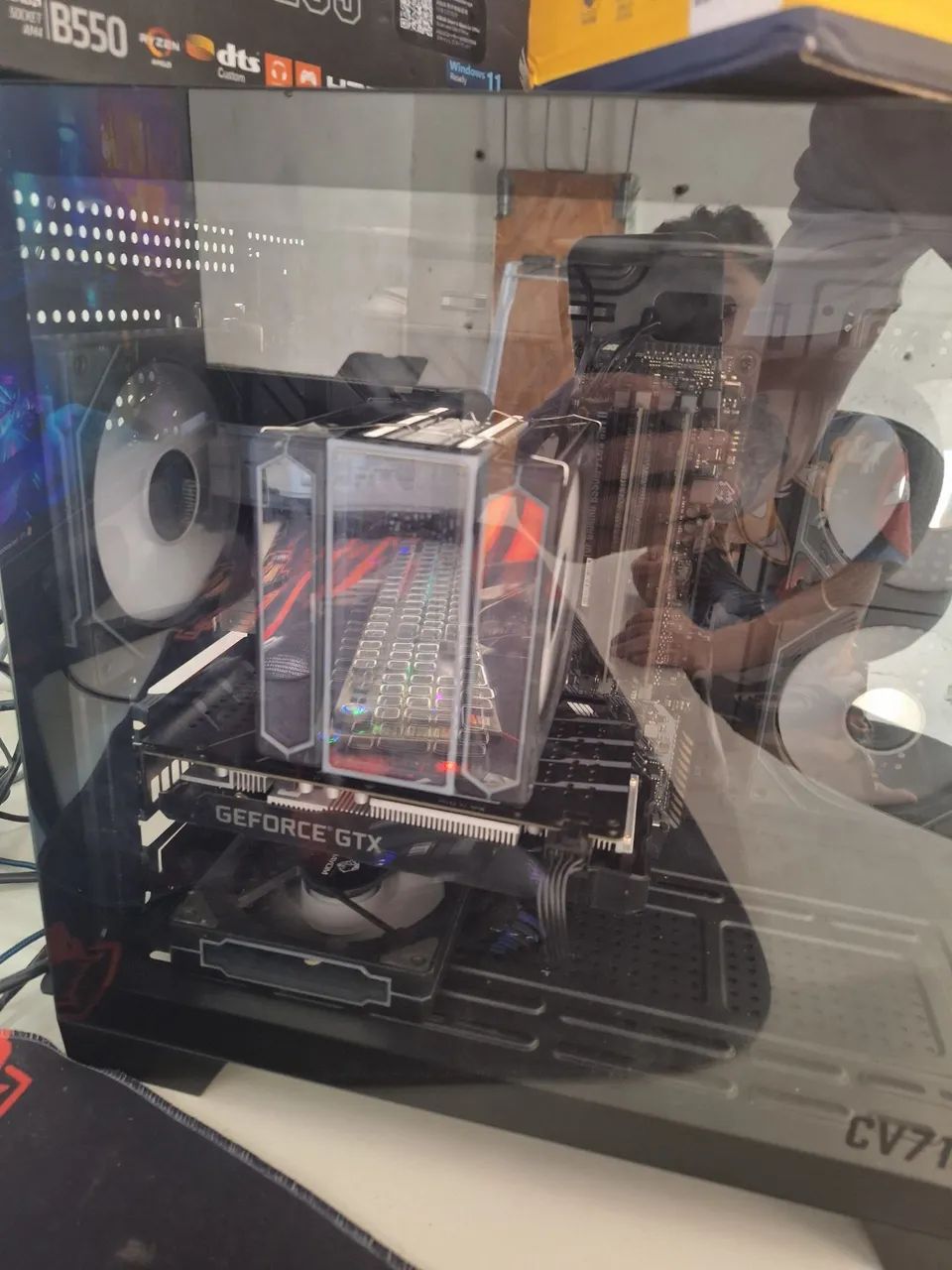 Pc gamer ryzen 7 completo ( troco em notebook) - Foto 2
