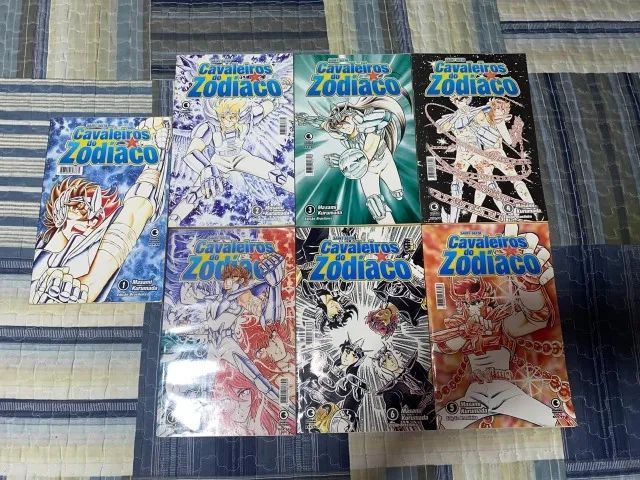 Coleção Mangás Cavaleiros do Zodíaco (CDZ) - Volumes 1 ao 48 (1ª