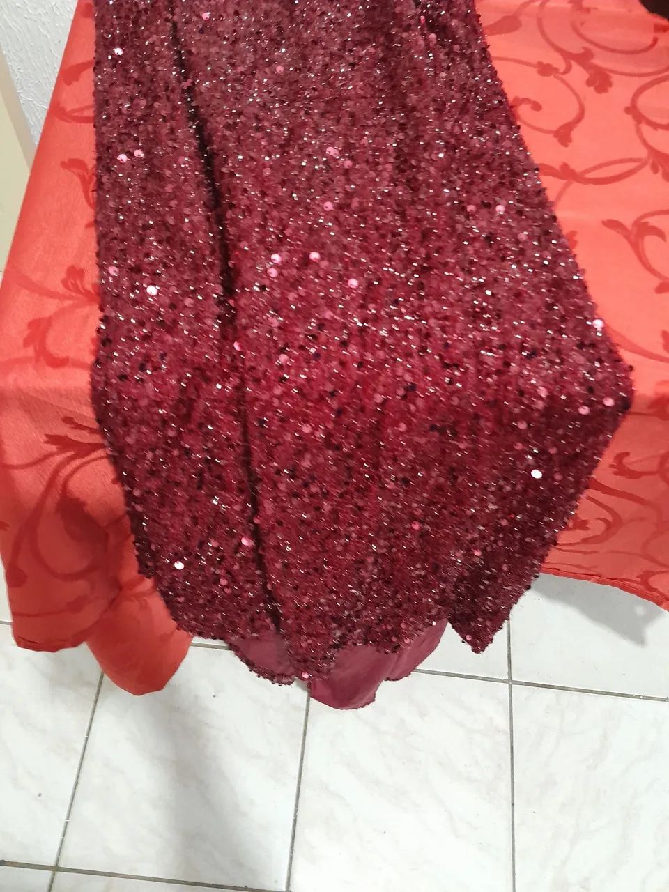Vestido Vermelho Festa - Foto 4