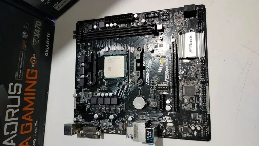 Kit Upgrade A8-9600 +  Placa a320 Asrock APU com randeon r7 integrada  - Foto 3