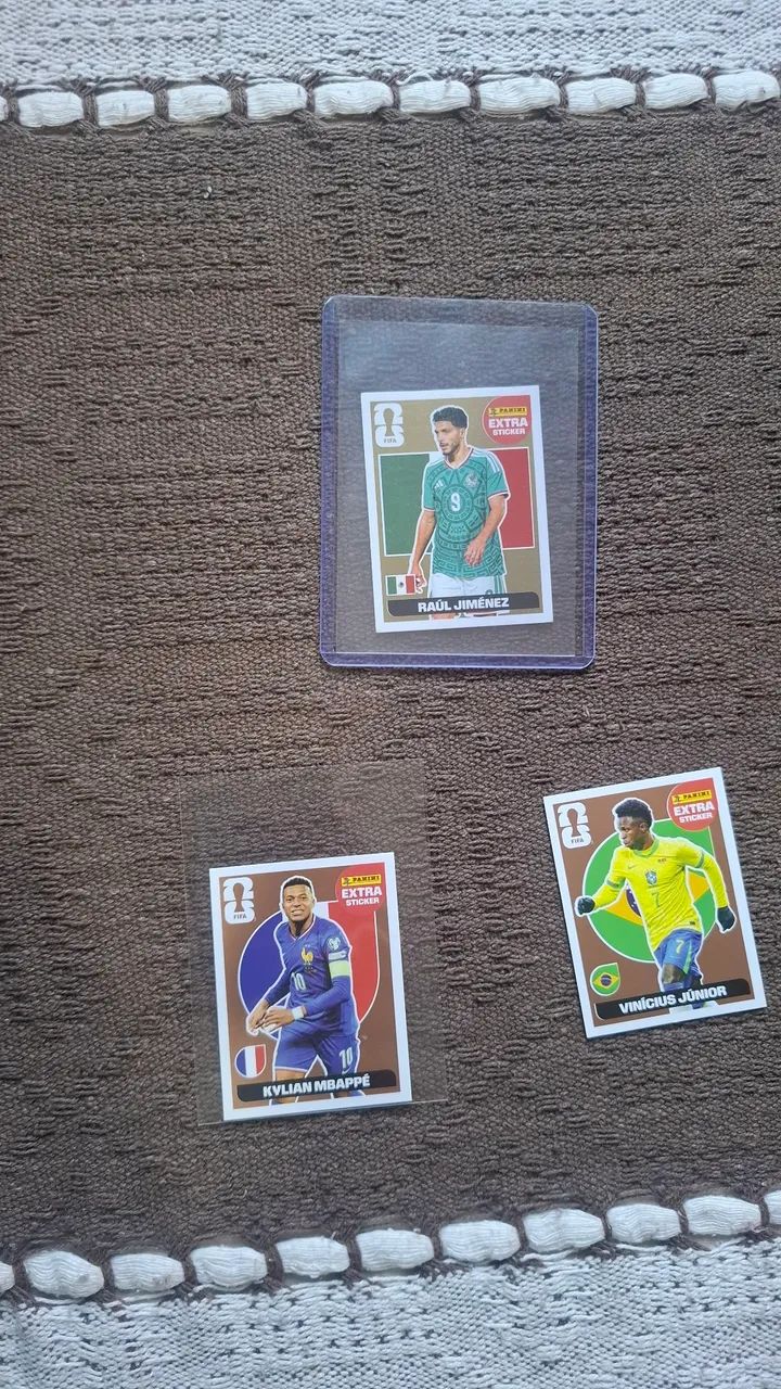3 Legends Copa 2026 Vini Jr Bronze, Mbappe Bronze e Jimenez Ouro