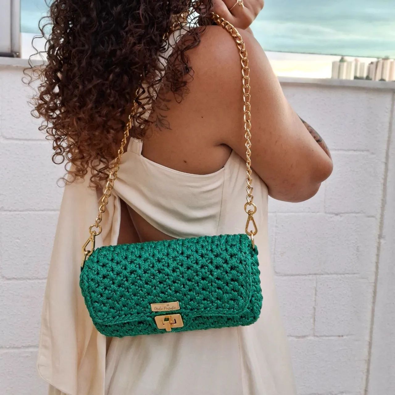 Bolsa de Crochê Moderno  - Foto 2