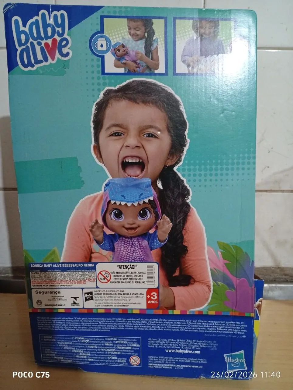 Boneca Baby Alive - Dino Cuties - Foto 2
