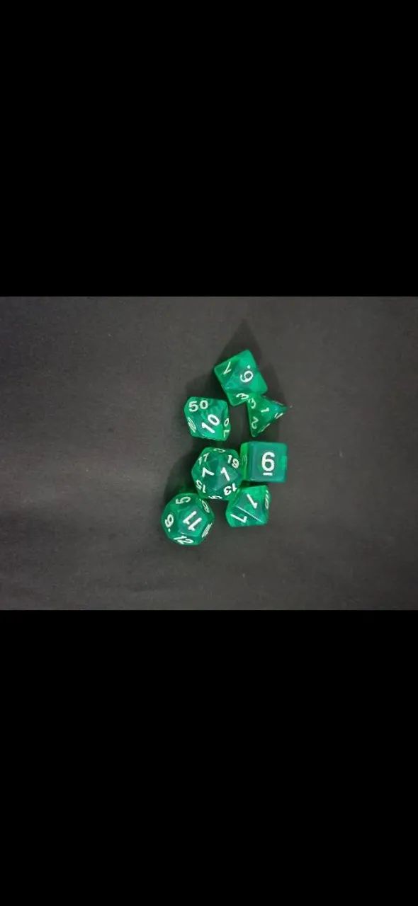 Kit dados RPG 