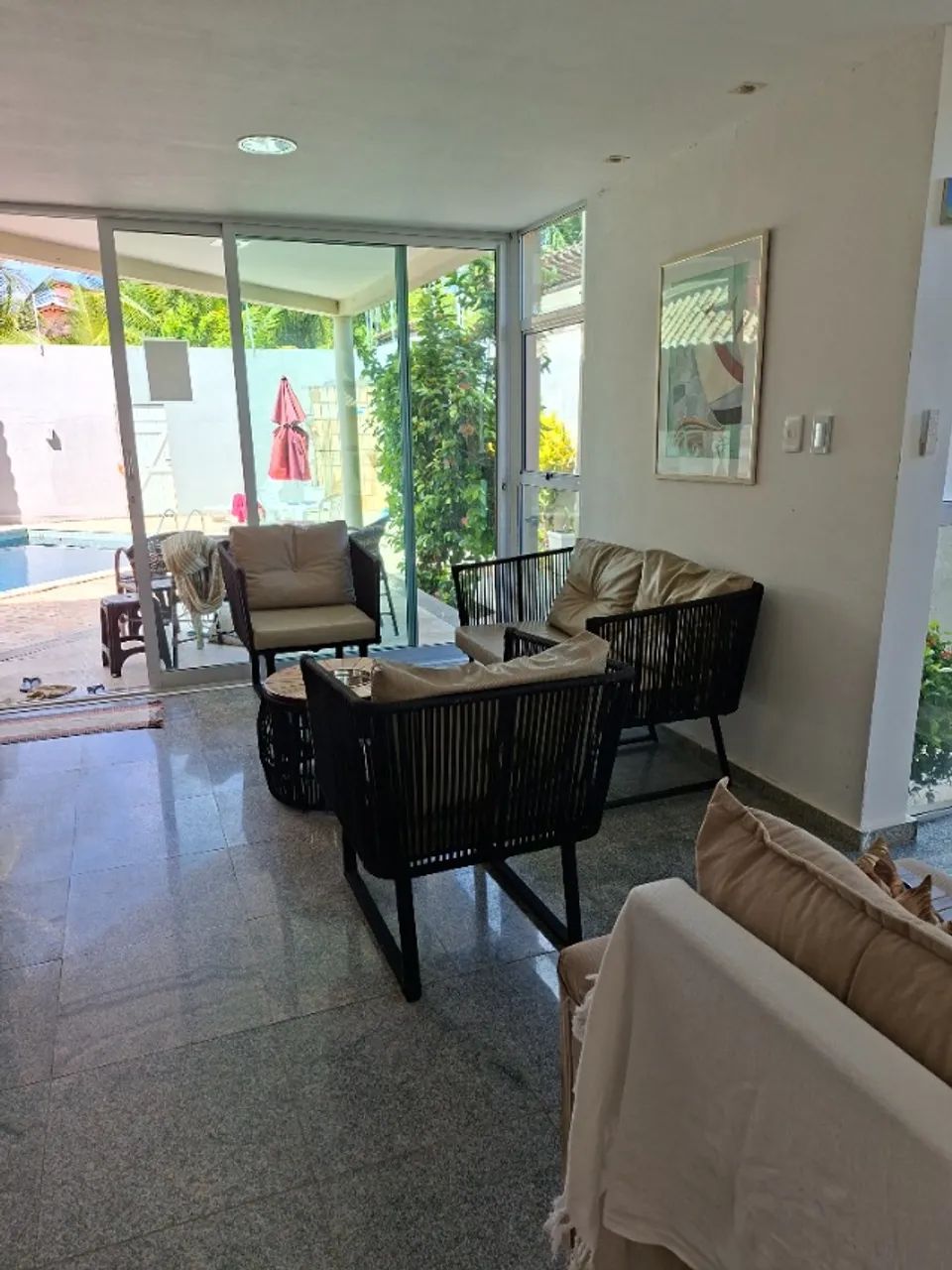 Casa temporada na Barra de São Miguel, mobiliada, 5 quartos, com piscinas. 90m da praia - Foto 11