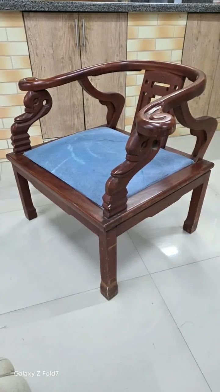 Cadeira decorativa para sala de estar - Foto 4