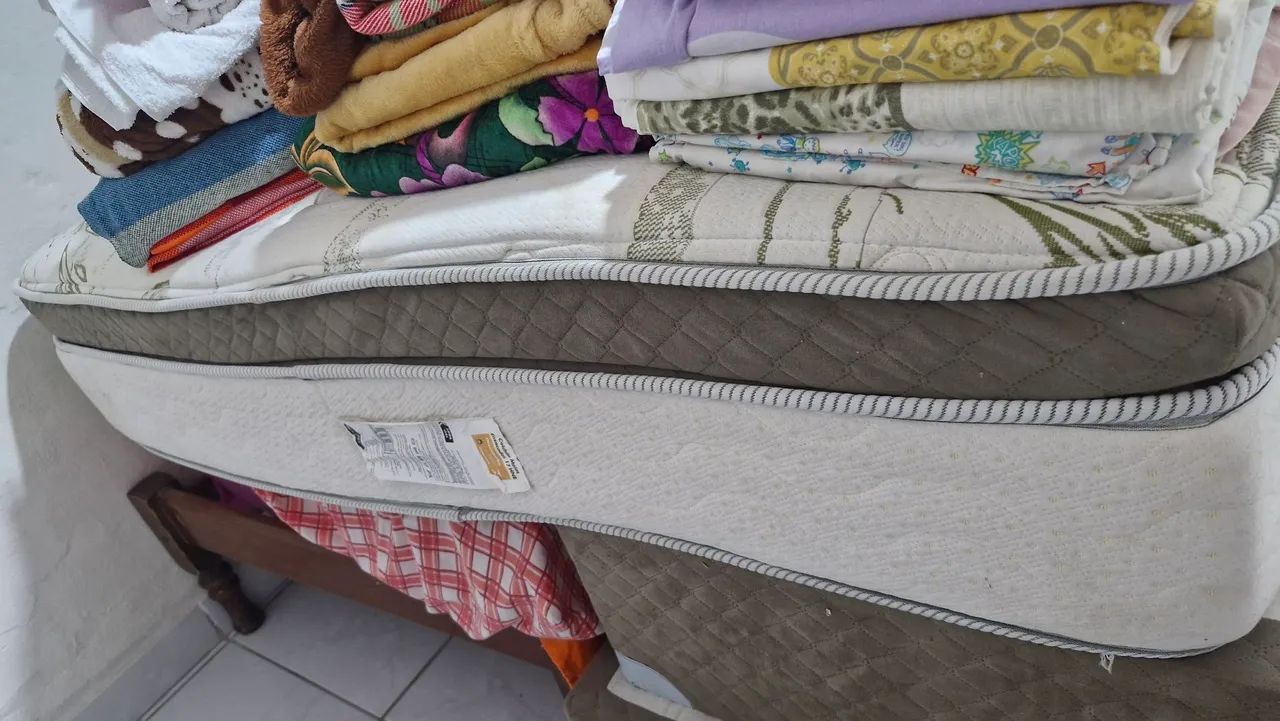 Cama box casal com colchão  - Foto 3