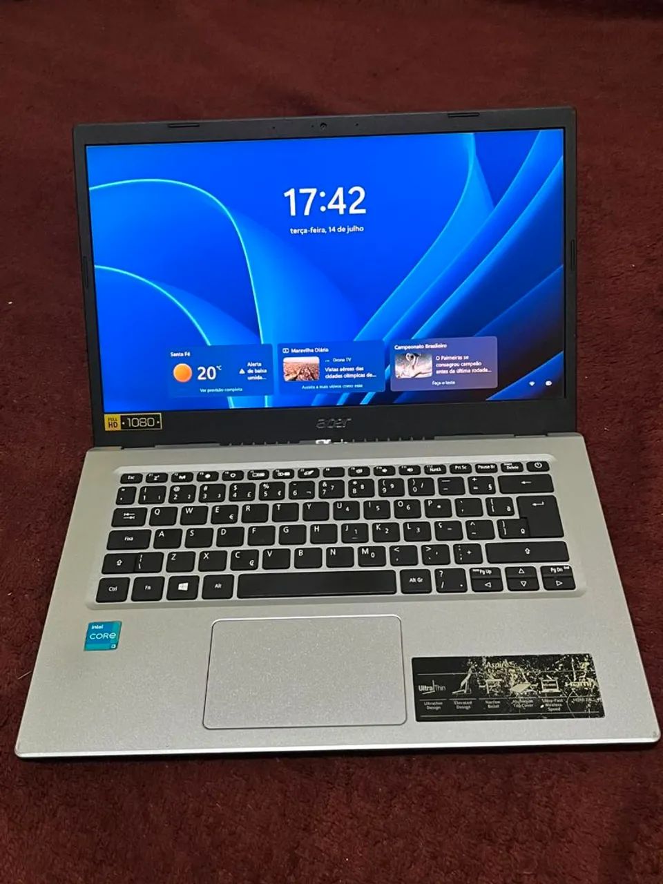 Notebook Acer Semi novo 