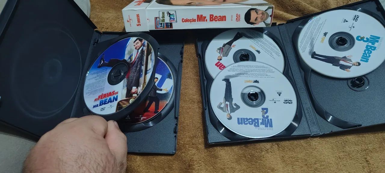 coleção mr Bean 5 disco  - Foto 4