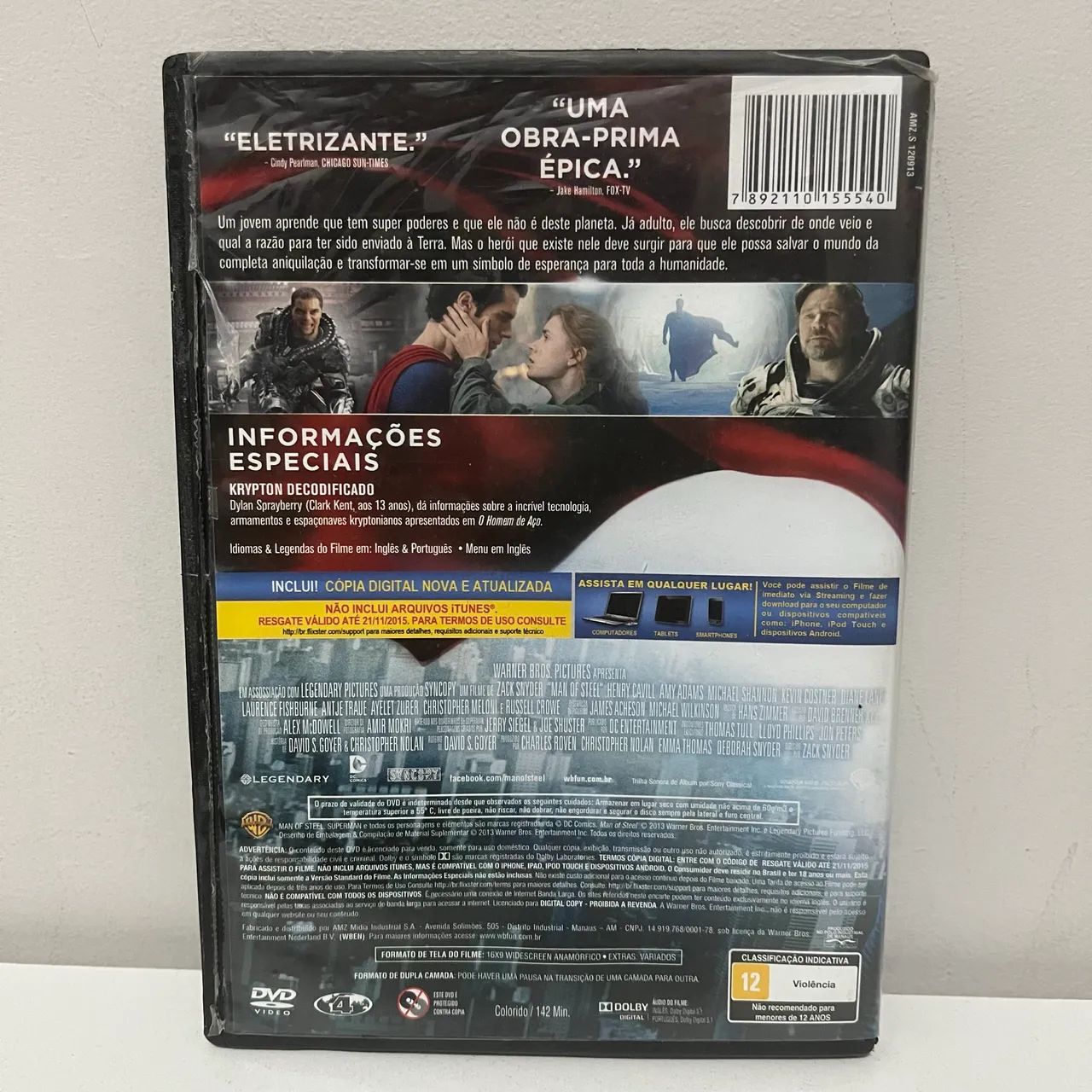 DVD O Homem de Aço - Foto 2