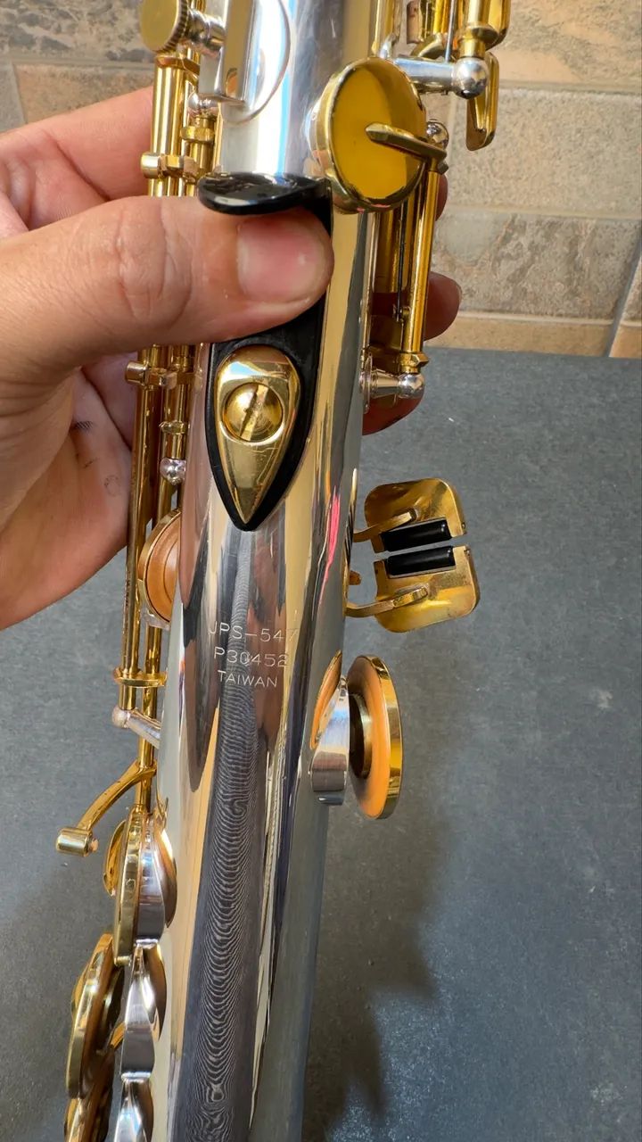 Sax soprano Júpiter 547 prata  - Foto 3