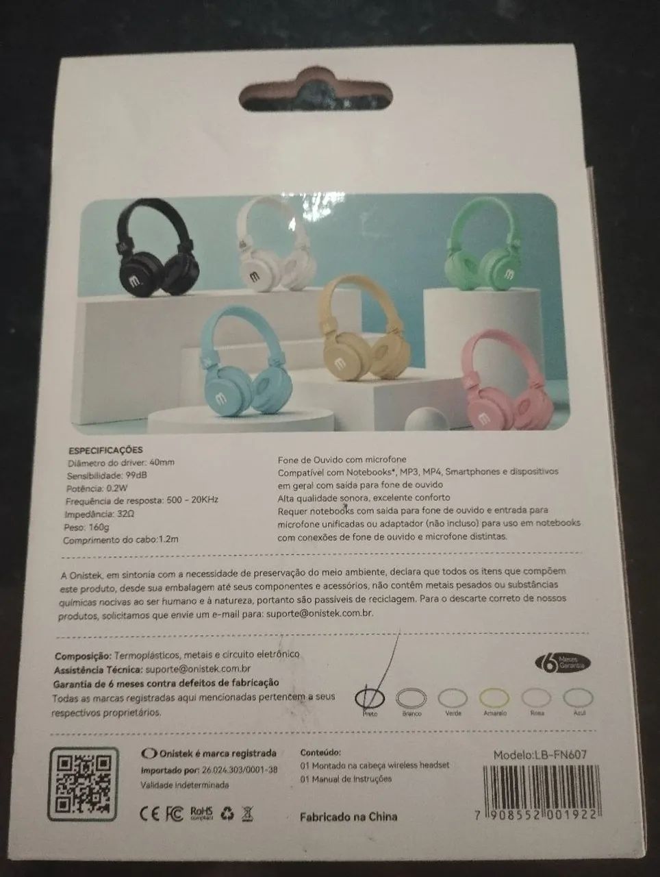 Fone de ouvido  - Foto 5