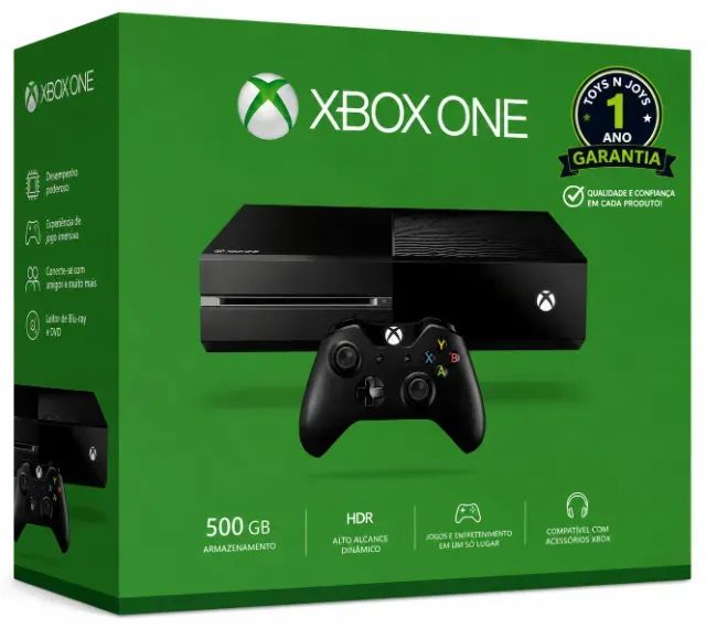 Microsoft XBOX ONE 500GB + Jogo + Garantia