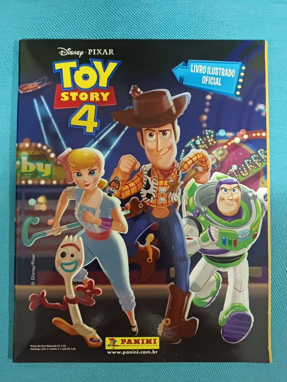 Álbum Toy Story 4 completo + cards com porta cards - Livros e
