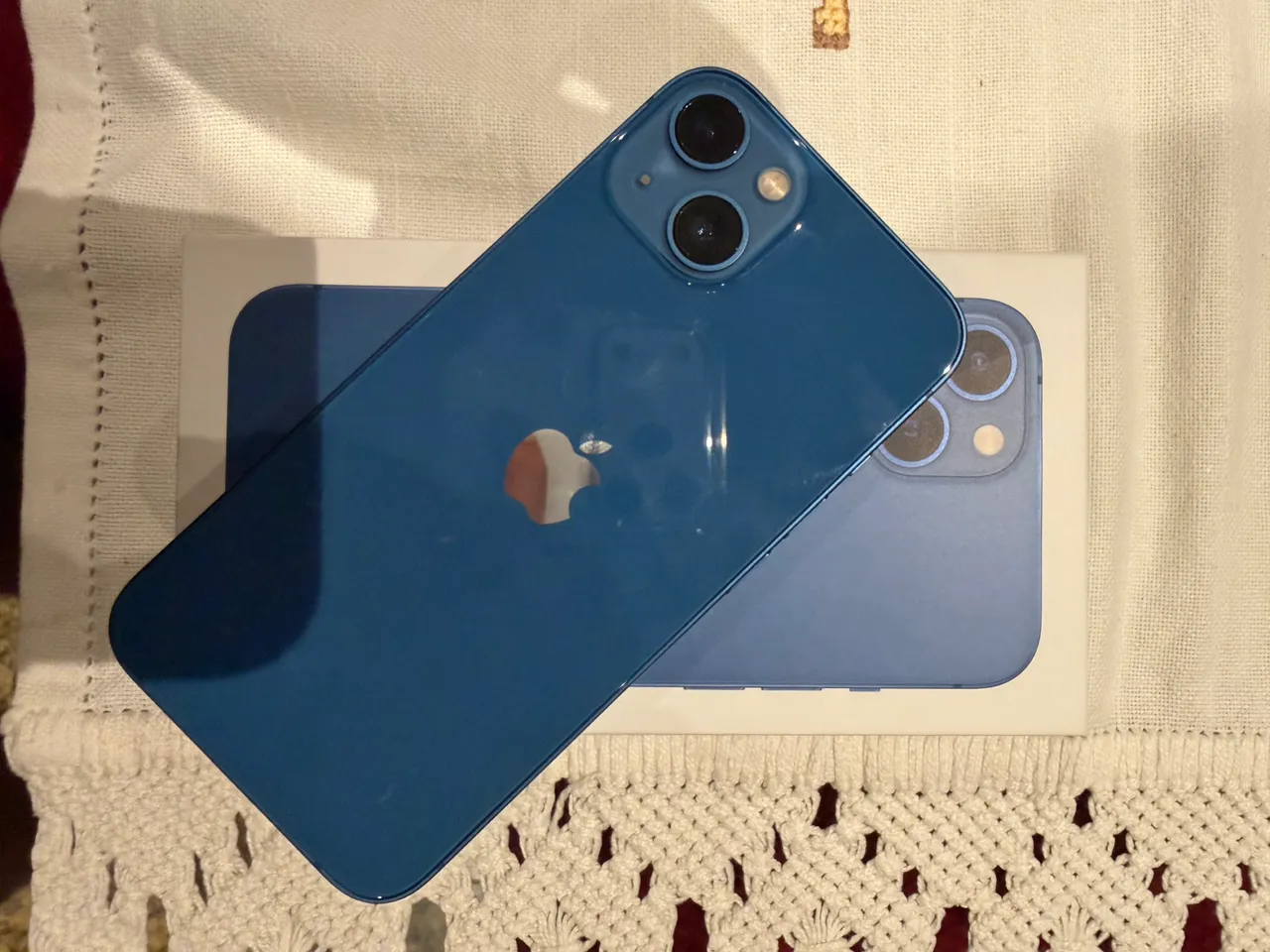 iPhone 12 256GB Azul - Funciona Perfeitamente | Com Print da