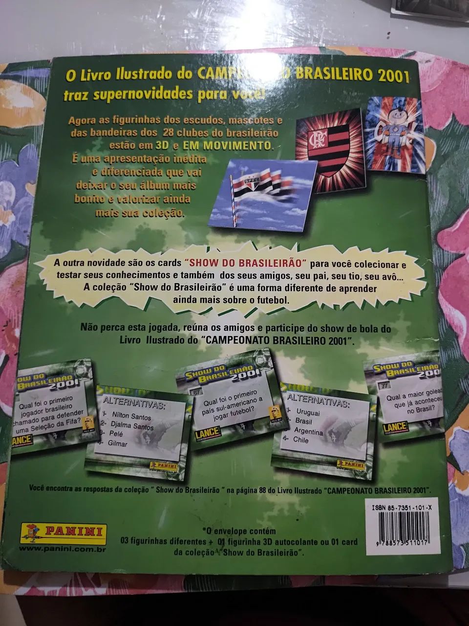 Álbum de figurinha 2001 - Foto 2