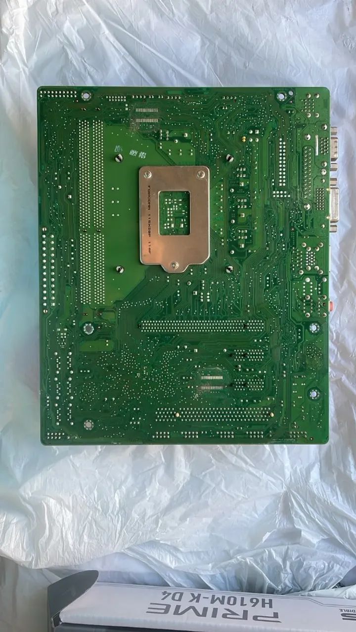 Placa-Mãe Intel DH61BE + Cooler Original Intel + Espelho Traseiro - Foto 2