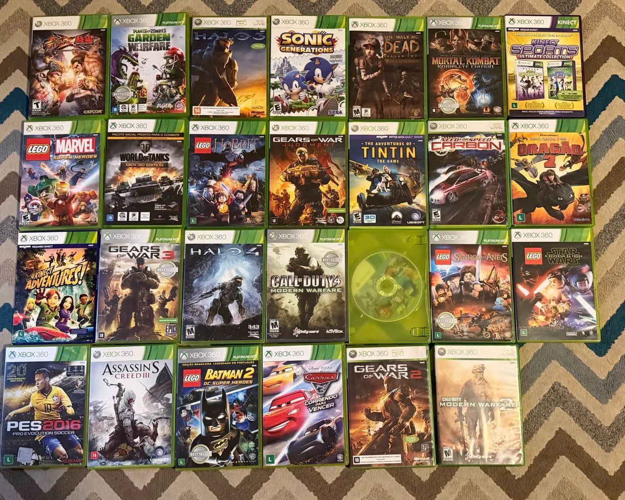 KIT 27 JOGOS DO XBOX 360