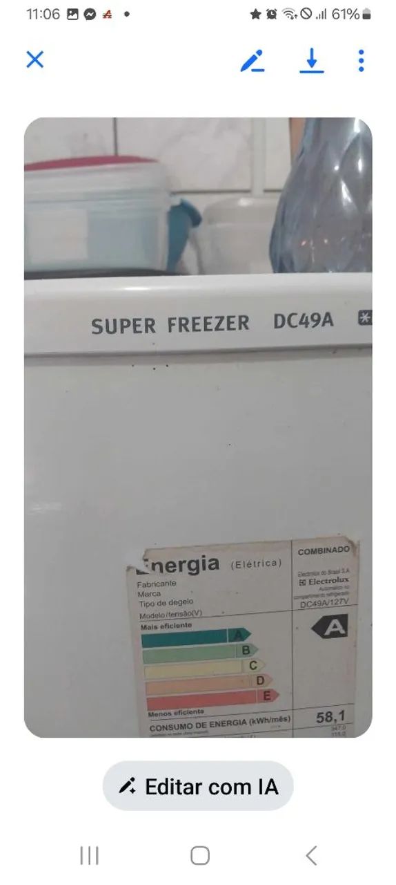 Geladeira eletrolux  - Foto 5