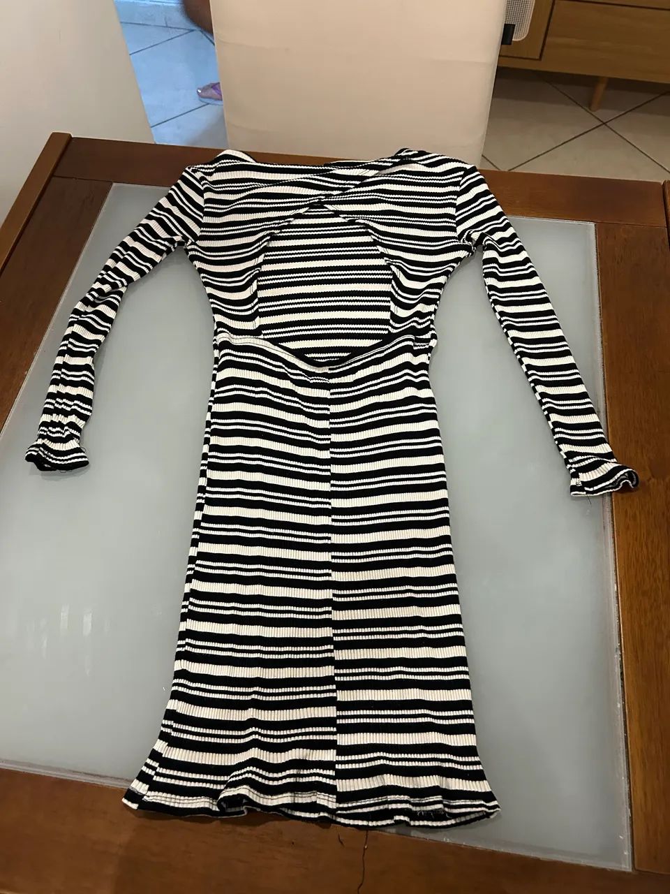 vestido listrado - Foto 4