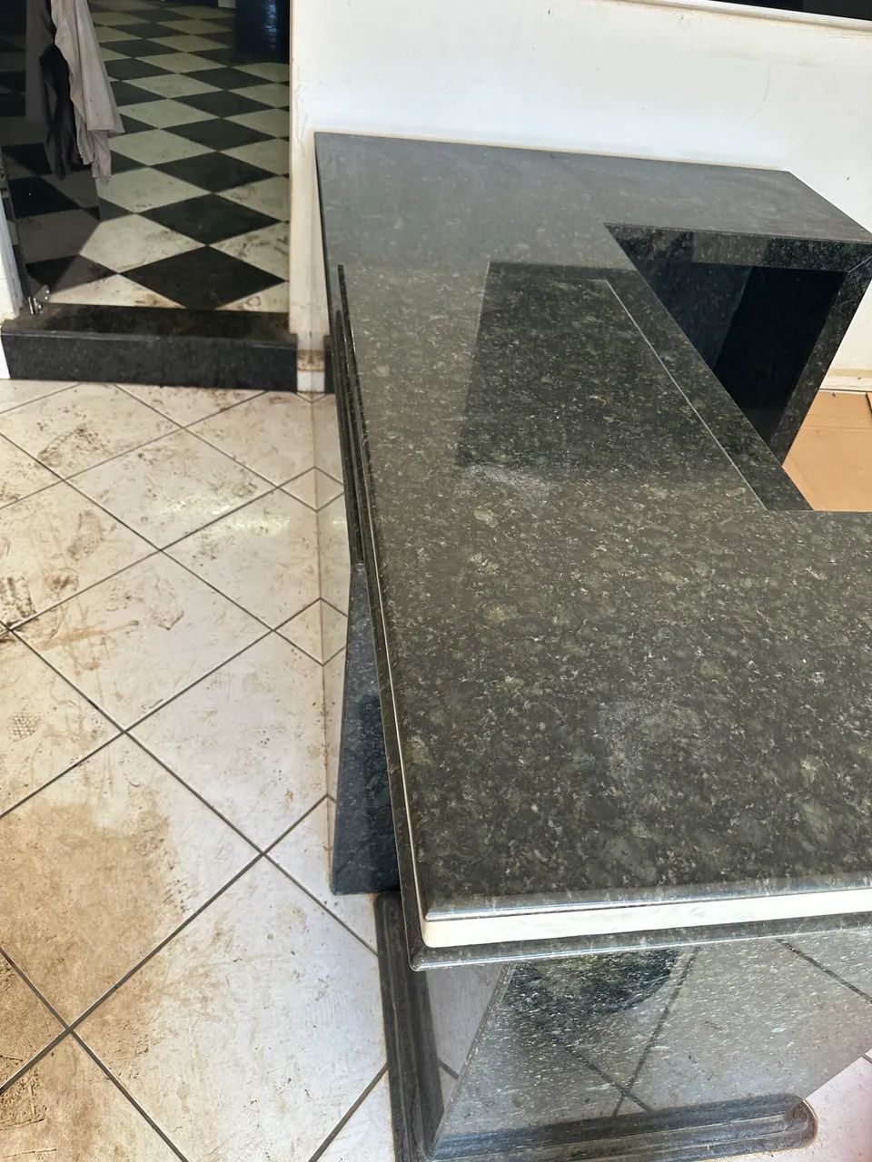 Vendo bancada de granito verde Ubatuba 