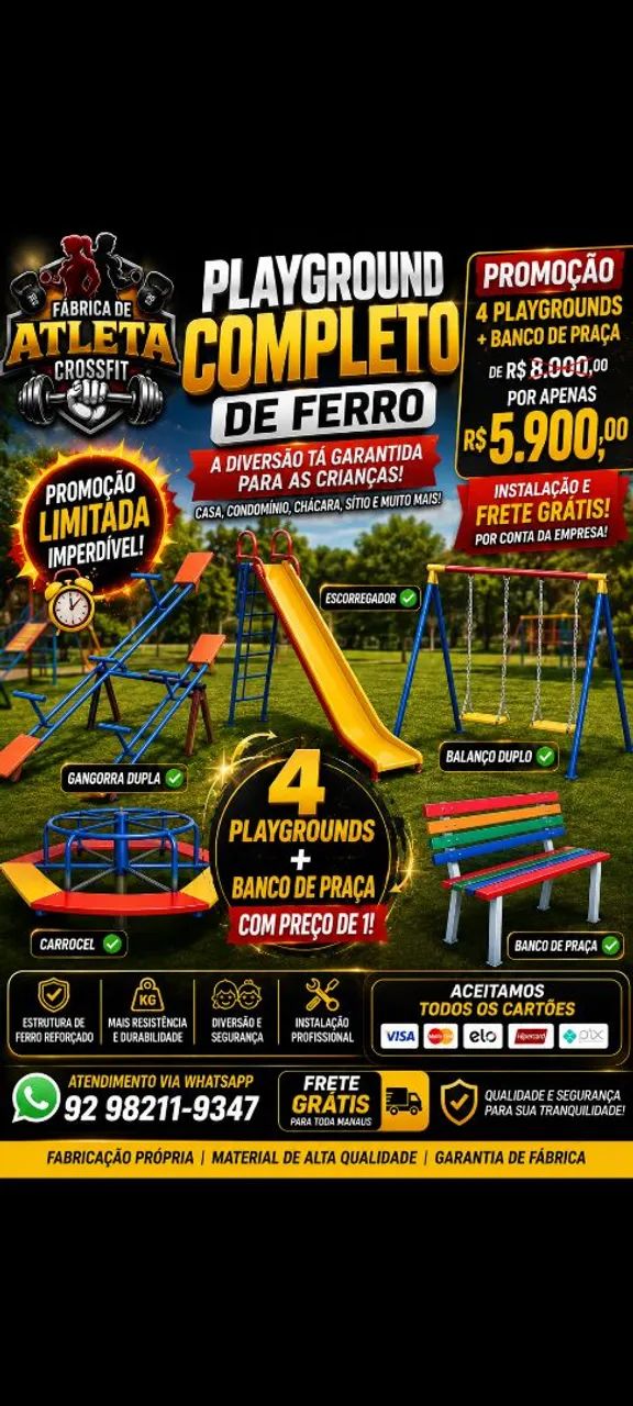 Playground valor promocional 