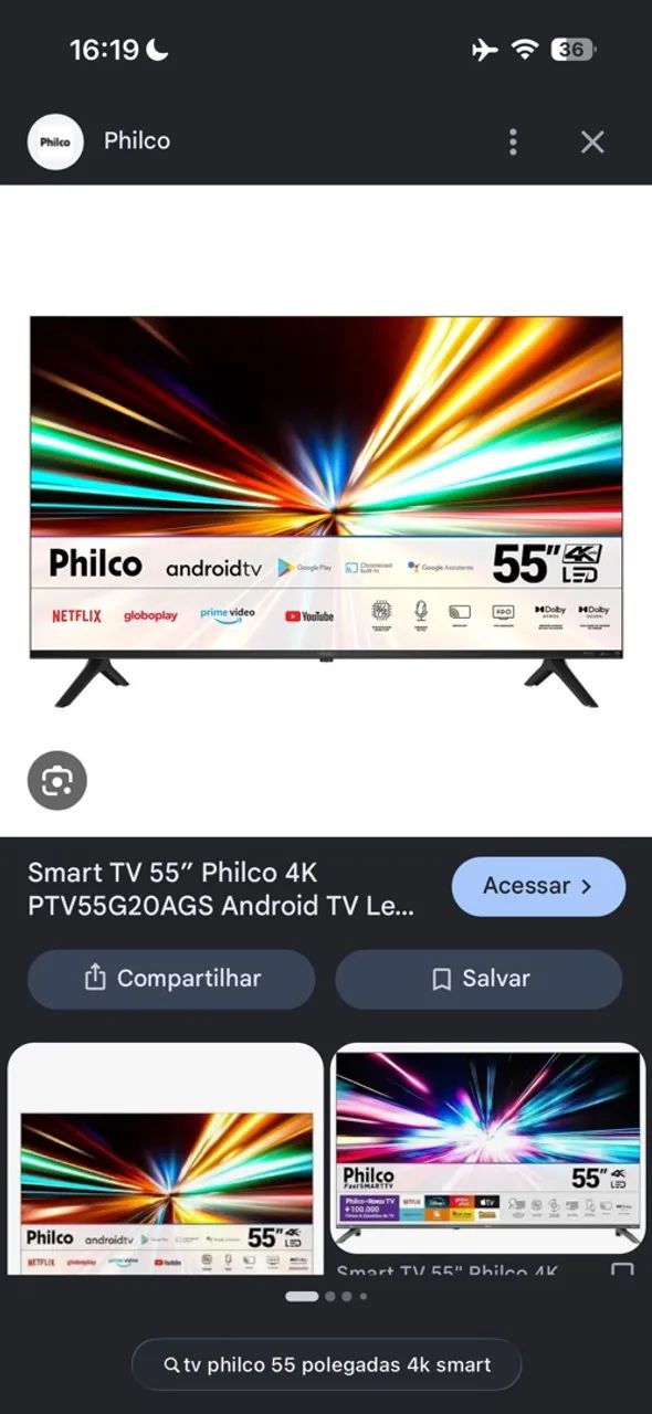 Tv Philco smart 55 polegadas 