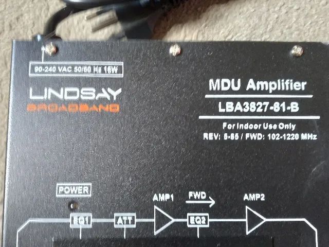 Amplificador Catv Lindsay - Foto 4