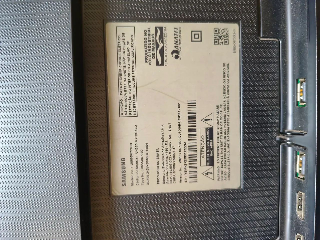 Tv Samsung Séries 8 55 polegadas 4k Modelo 2025 - Foto 3