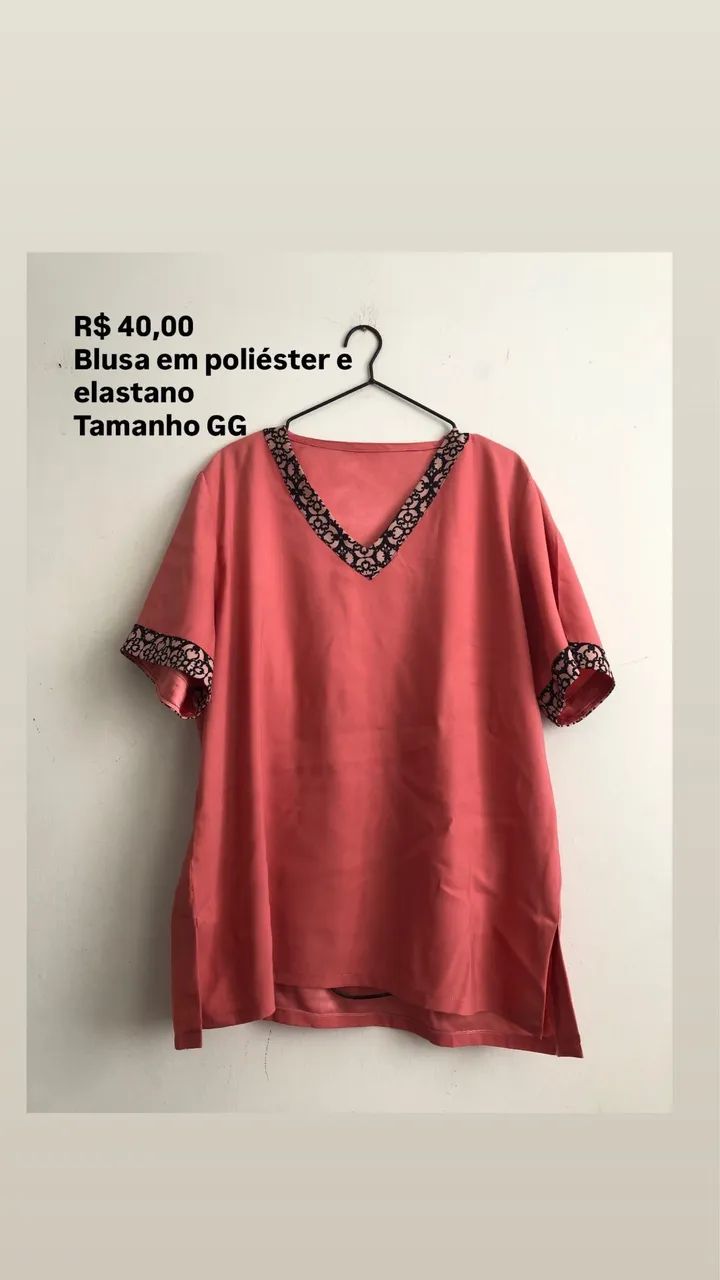 Blusa tamanho GG - Foto 2