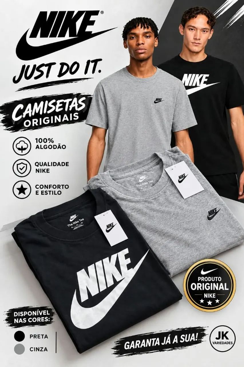 Camisa Nike original 100% algodão 