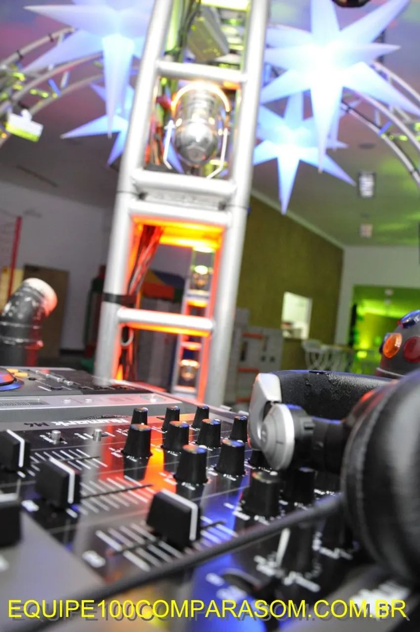 Som, Iluminação, Telão e Dj para sua Festa - Foto 4