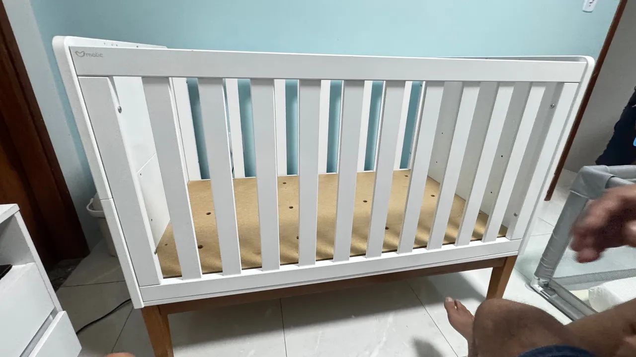 Berço Matic que vira mini cama  - Foto 2