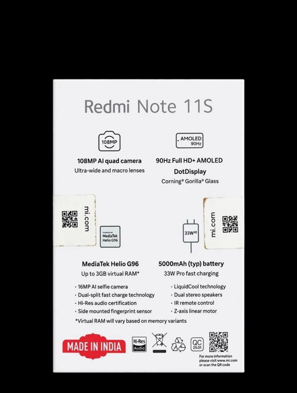 Redmi Note 11S 8GB/128GB LACRADO - Oferta Imperdível! - Foto 2