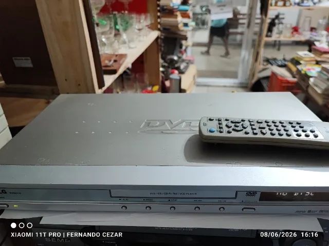 DVD LG DV592IN controle remoto
