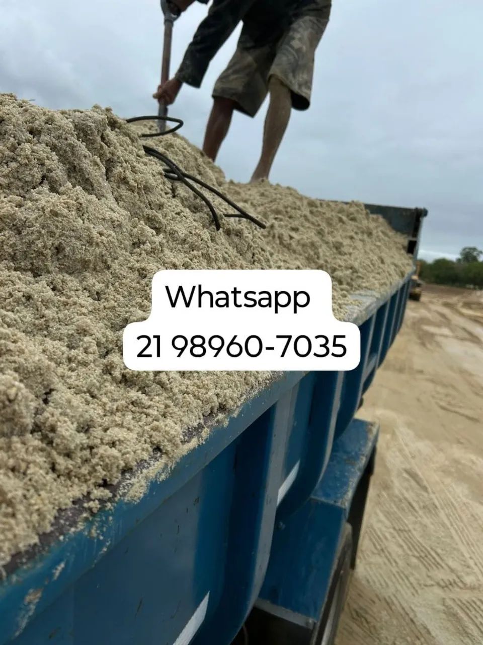 Areia lavada ,areia fina ,areia média a partir 450,00 - Foto 4