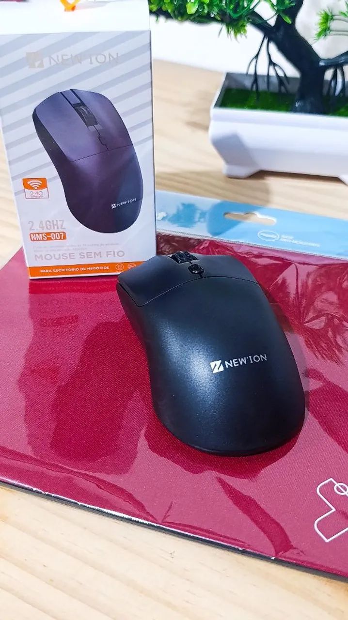 Mouse Sem Fio Premium + Mouse Pad Grátis (Zero Delay) - Foto 3