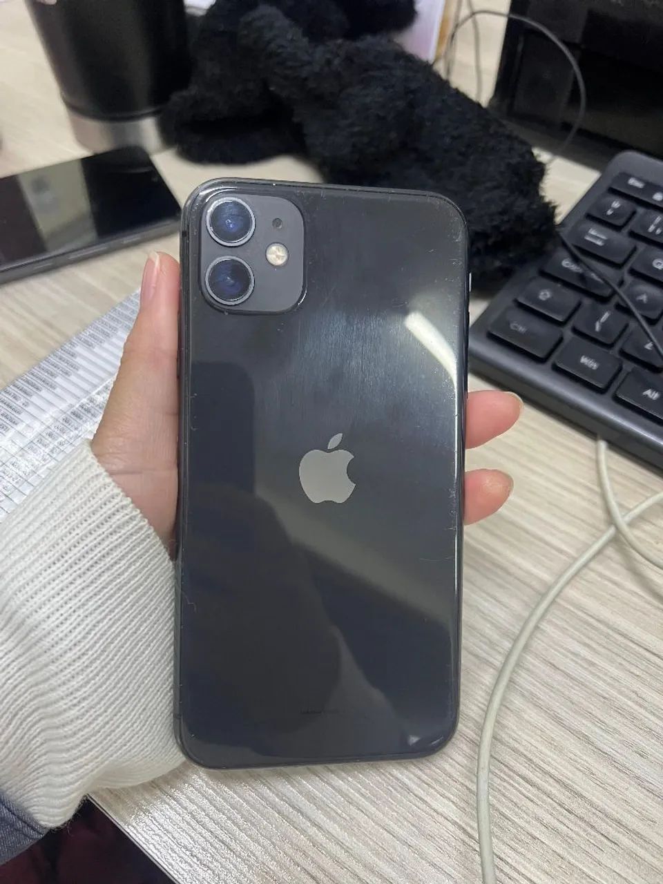 iPhone 11 preto, 64GB. - Celulares e Smartphones - Cajuru