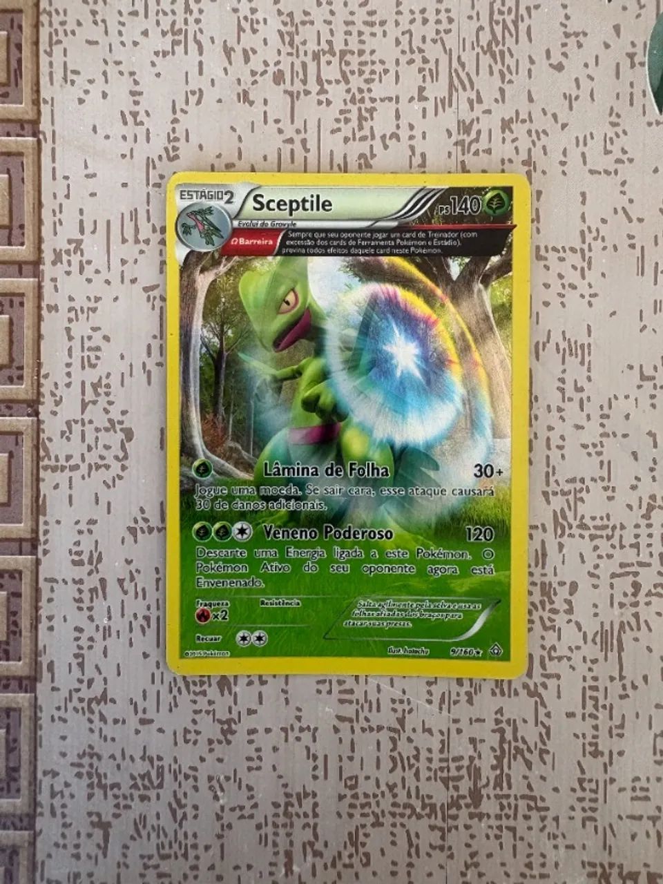 Sceptile (9/160) Carta Pokemon TCG