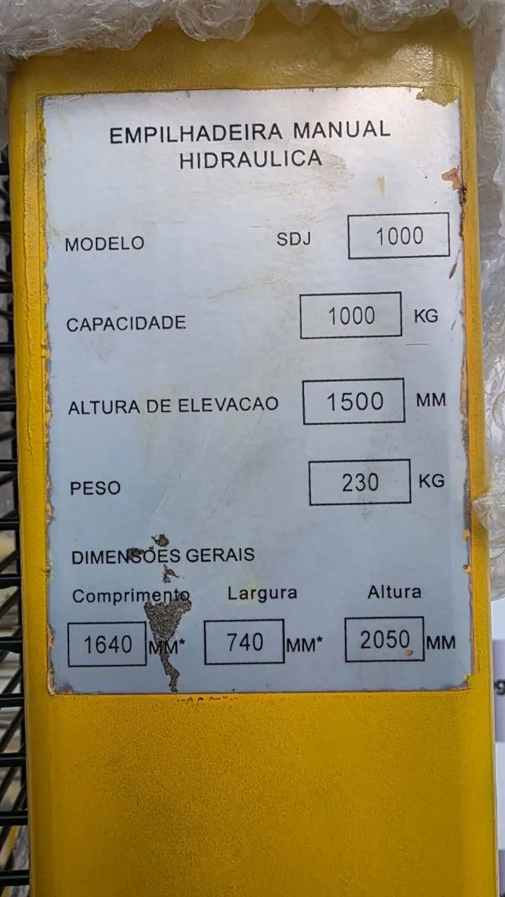 Empilhadeira manual  - Foto 5