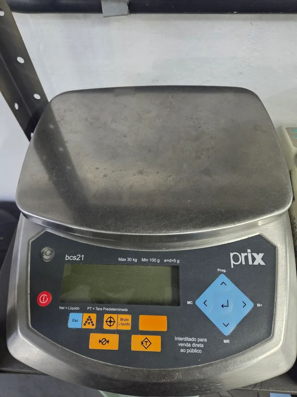 Balanca eletronica 30kg industrial