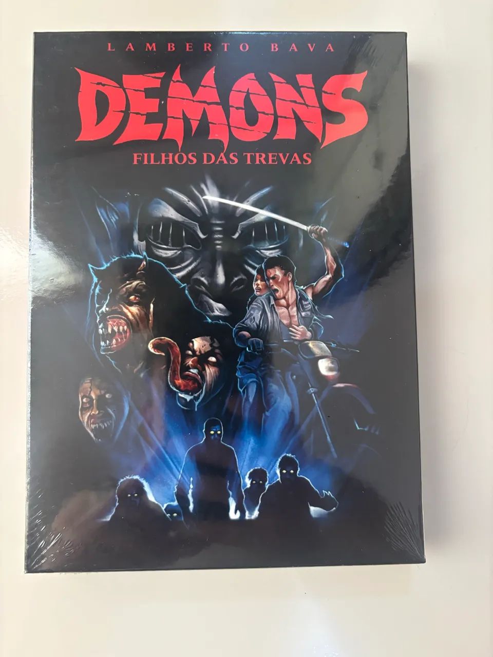 DVD demons 1 e 2 de Mário bava